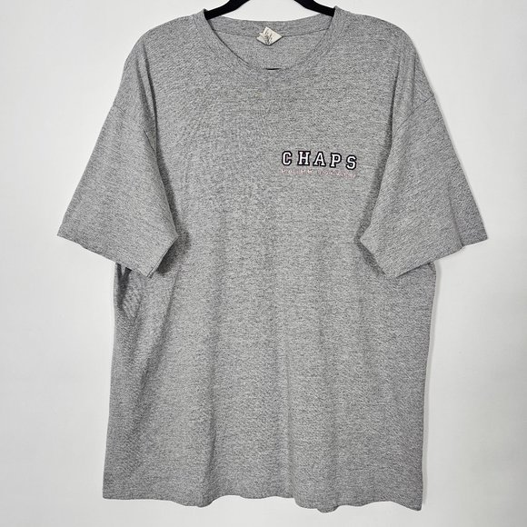 Chaps Other - Vintage Chaps Ralph Lauren Team USA Mens Large Short Sleeve Gray T Shirt